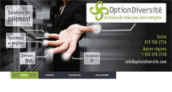 Desktop Screenshot of optiondiversite.com